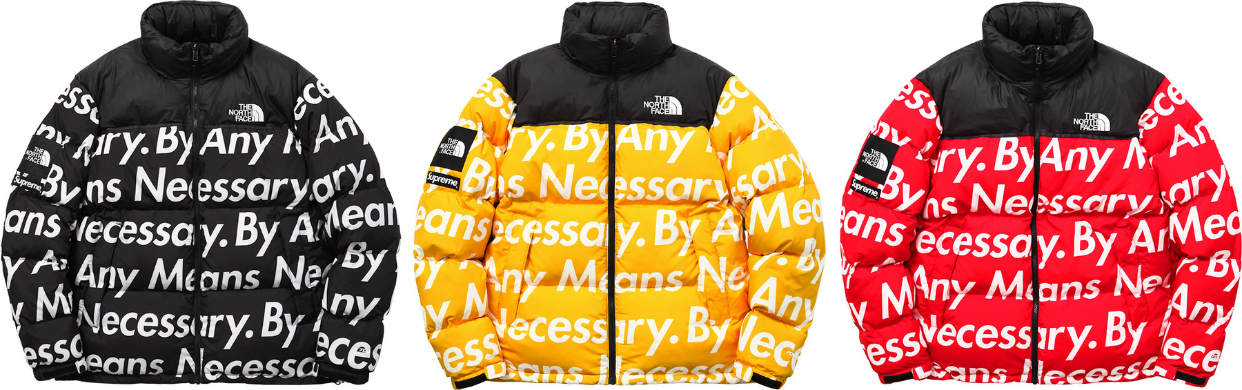 supreme north face by any means jacket