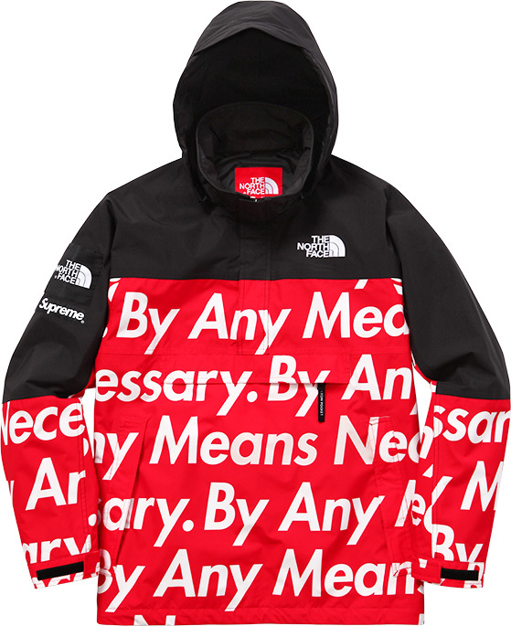 by any means necessary supreme red